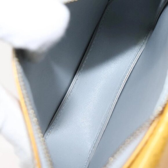 LOUIS VUITTON Monogram Vernis Motto Accessory Pouch Gris M91030 LV Auth 118033 - Picture 12 of 16